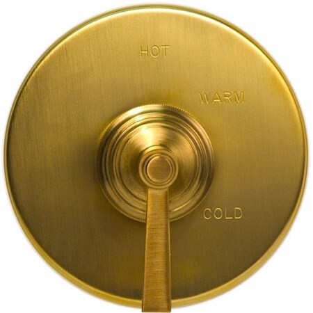 Newport Brass Pop-Up Knob, Bidet in Satin Gold (Pvd) 80080/24S